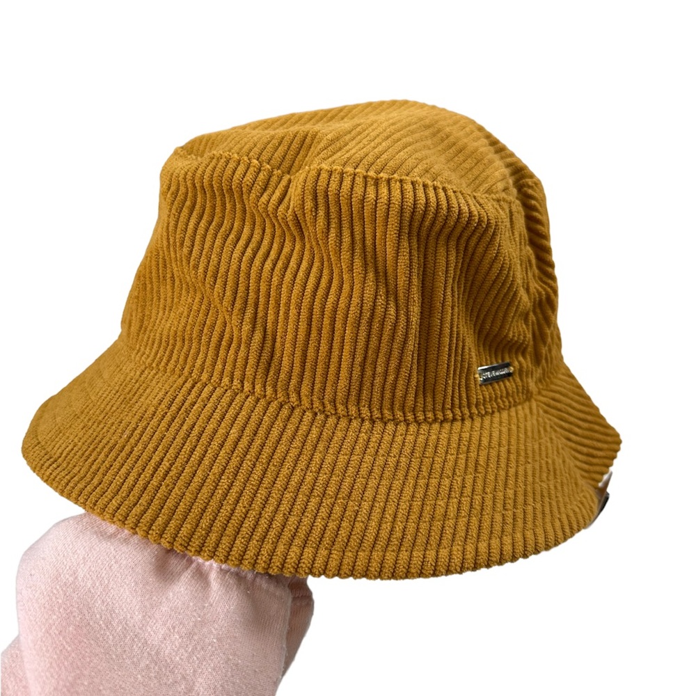 NWT Steve Madden Corduroy Bucket Hat in Color Dark Tan